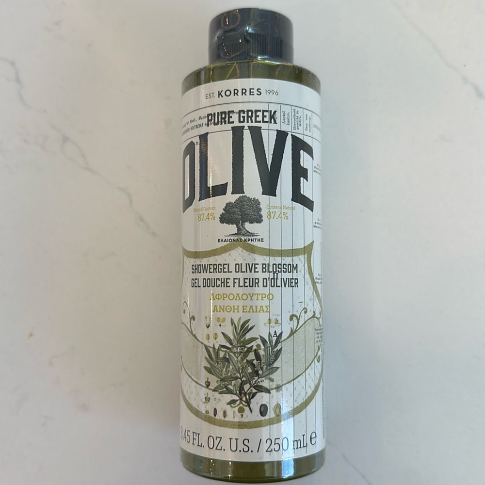 Korres Pure Greek olive shower gel